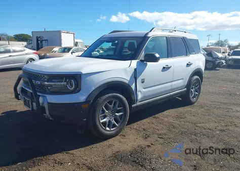 2025 Ford Bronco Sport Big Bend из США, поврежденный, VIN 3FMCR9BN7SRF06827